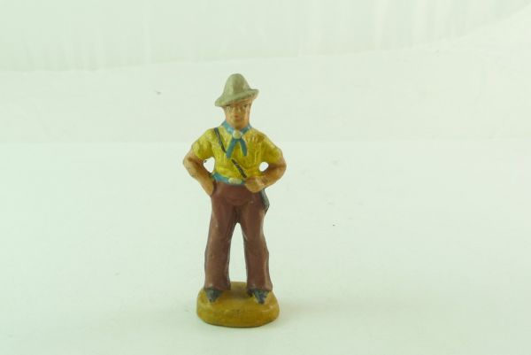 Hopf Cowboy with whip - figure very good condition, whip missing