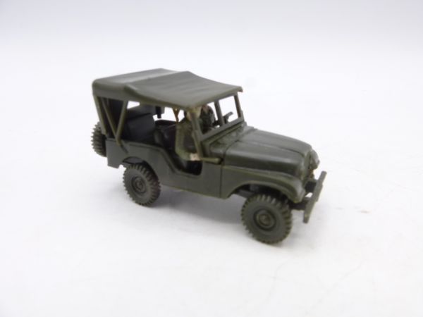 ROCO Jeep with roof USA + 2 driver + passenger, No. 142