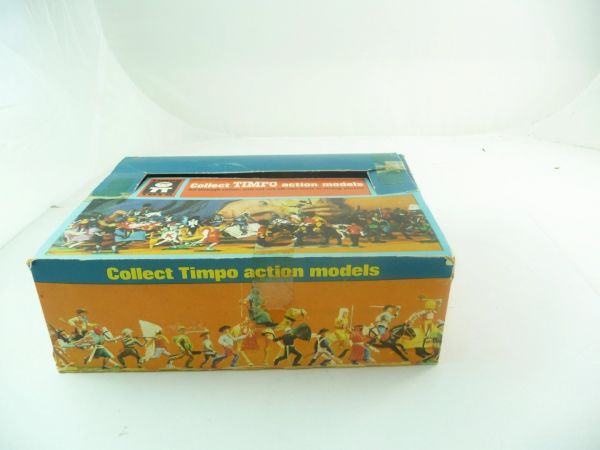 Timpo Toys Empty box / sales box for riding medieval knights