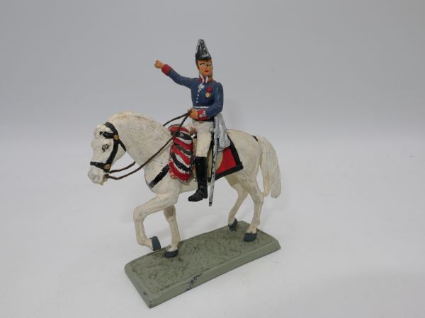 Waterloo officer, on horseback