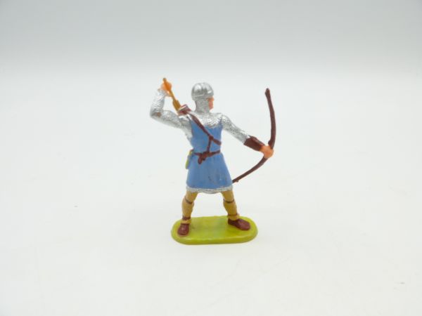Elastolin 4 cm Archer taking arrow, No. 8642 - great figure