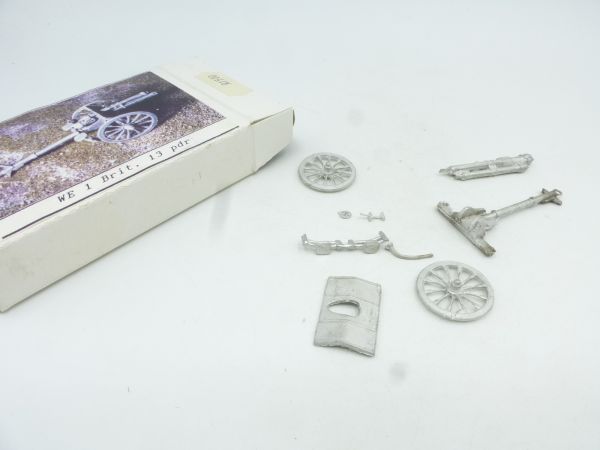 Fine Scale Factory 1:72 British 13 pdr cannon made of pewter