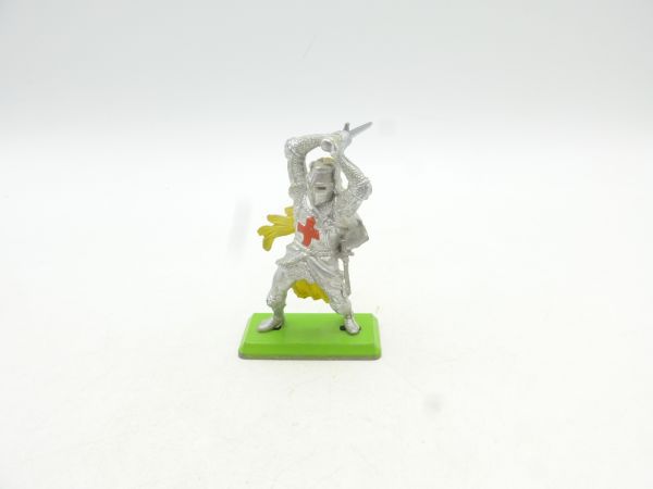 Britains Deetail Knight standing, sword above head