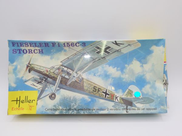 Heller 1:72 FIESELER Fi156C-3 STORCH, No. 072 - orig. packaging, shrink wrapped