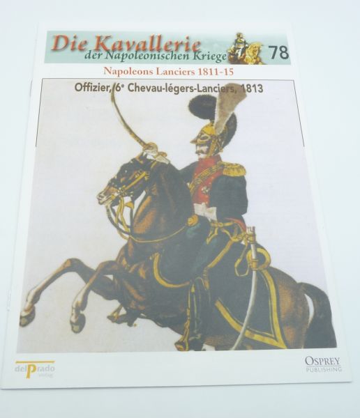 del Prado Booklet No. 78 Officer, 6e Chevau-légers-Lanciers 1813