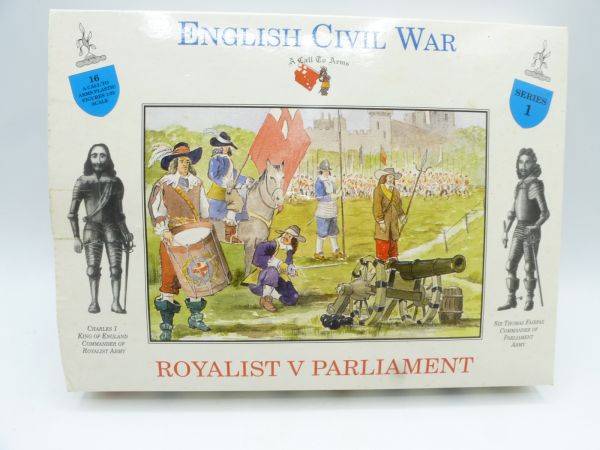 A Call to Arms 1:32 English Civil War: Royalist V Parliament (16 Figuren)
