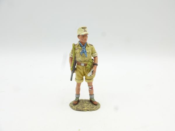 King & Country Afrika Korps: Soldier with rifle + map