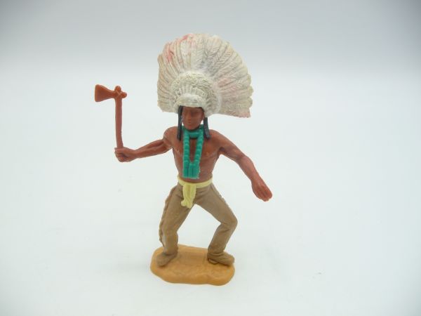 Timpo Toys Indian 2nd version with tomahawk