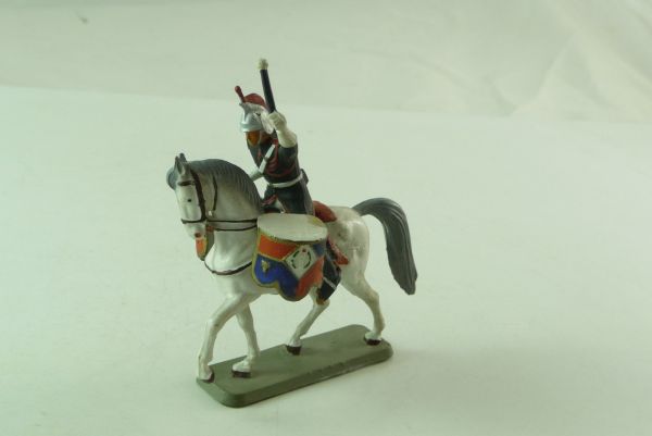 Starlux French guard soldier riding with drum, No. 7207