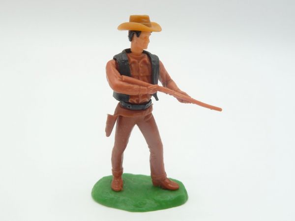 Elastolin 5,4 cm Cowboy stehend mit Gewehr