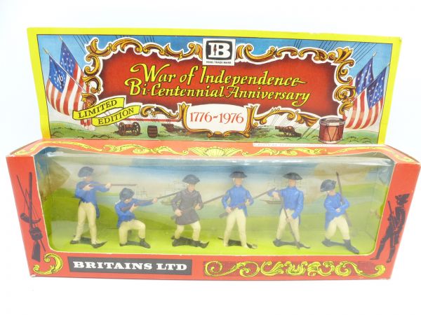 Britains War of Independence, 6 Soldaten - limited Edition