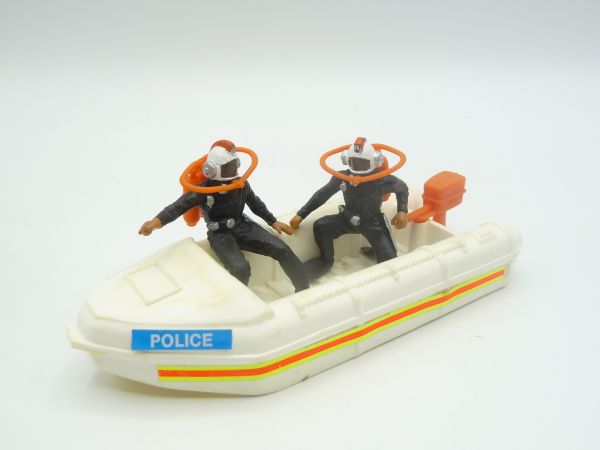 Britains Swoppets Great police dinghy with 2 divers - very good condition