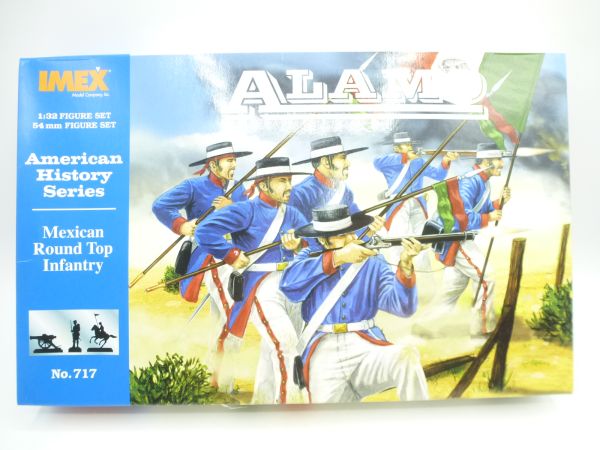 Imex 1:32 American History Series, Mexican Round Top Infantry