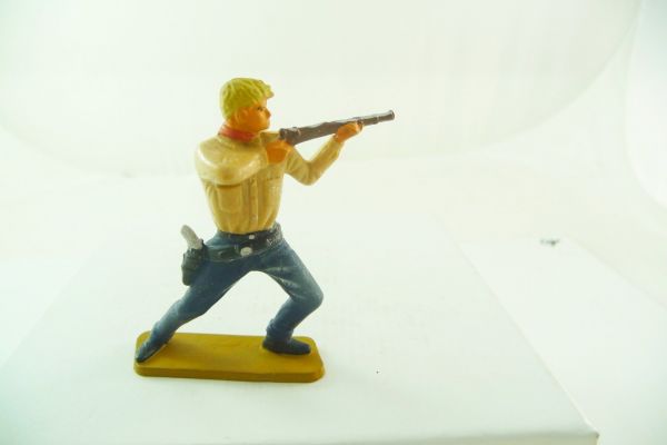 Starlux Cowboy standing firing, without hat - early figure, great painting