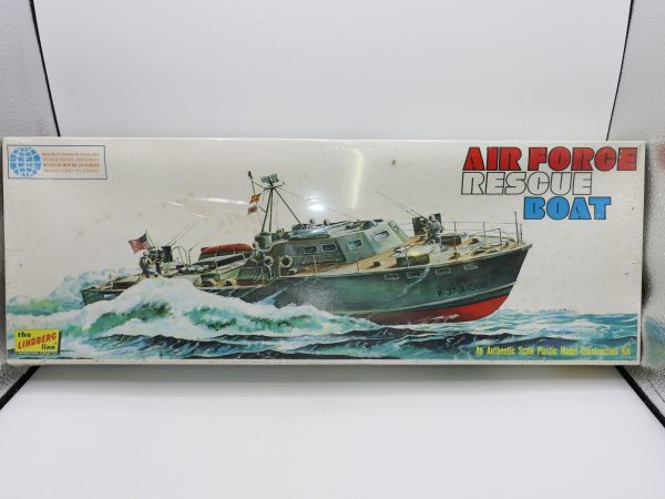 The Lindberg Line 1:72 Air Force Rescue Boat, No. 7319 - orig. packaging