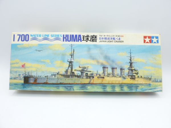 TAMIYA 1:700 Water Line Series, KUMA Japan Light Cruiser, Nr. 80 - OVP