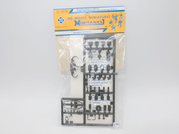 Roco Minitanks Assembly Parts for M 60 A1, No. Z-181B - orig. packaging