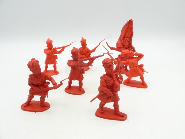 Timpo Toys 7 napoleonische Soldaten, Fußfiguren (actionpacks)