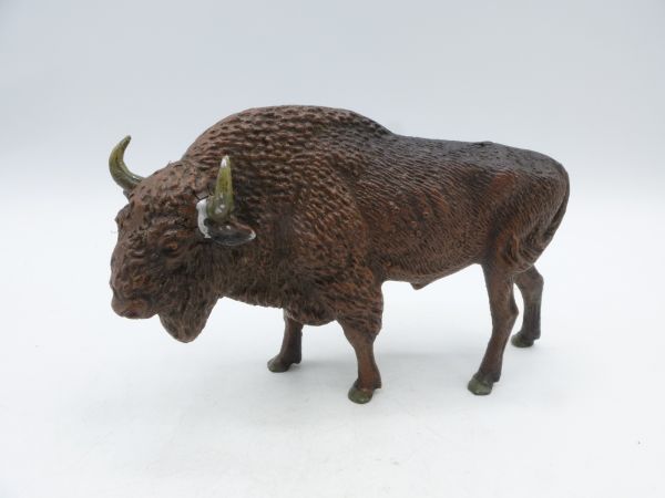 Bison - rare, minimal loss of colour on the horn