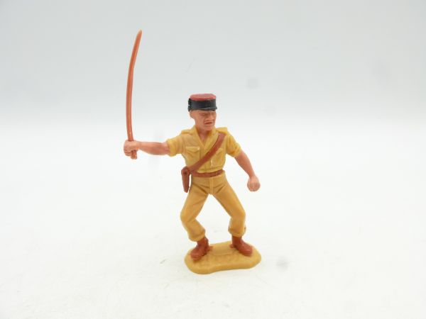 Timpo Toys Foreign legionnaire on foot, officer with stick