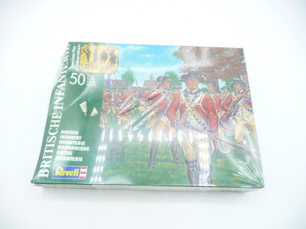Revell 1:72 British Infantry (War of Independence), No. 2560 - orig. packaging, shrink-wrapped