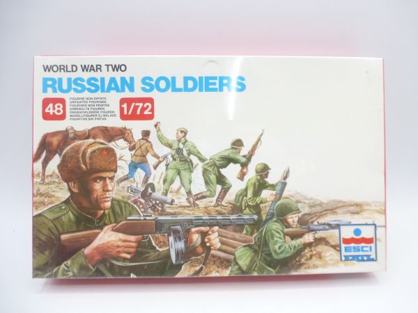 Esci 1:72 WW II Russian Soldiers, No. 203 - orig. packaging, shrink wrapped