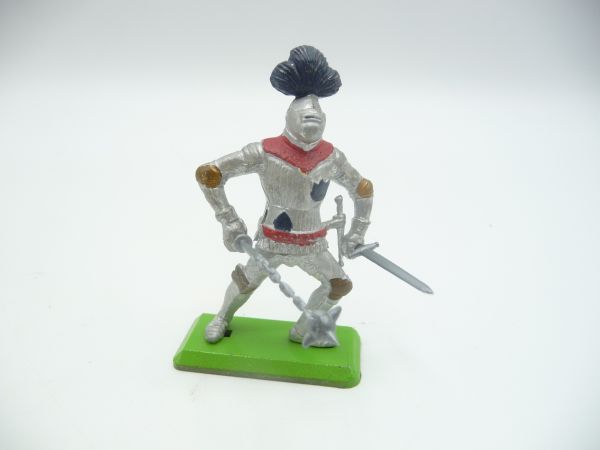 Britains Deetail Knight 2nd version with sword + flail