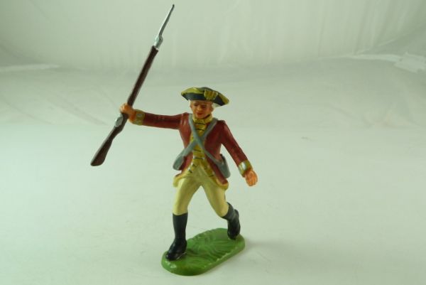 Elastolin 7 cm Brit. Grenadiers - Soldier storming with rifle, No. 9143-2