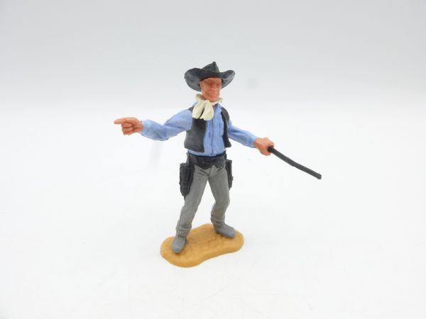 Timpo Toys Cowboy 2nd version standing with great rifle