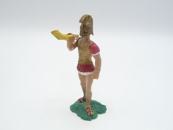 Aohna Greek soldier with horn (red/gold)