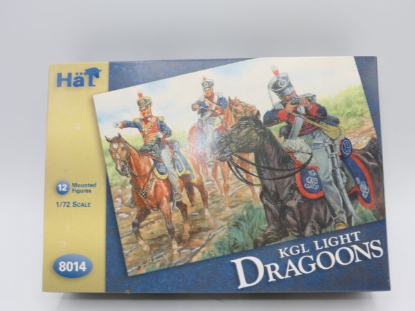 HäT 1:72 KGL Light Dragoons, No. 8014 - orig. packaging, on cast, not complete