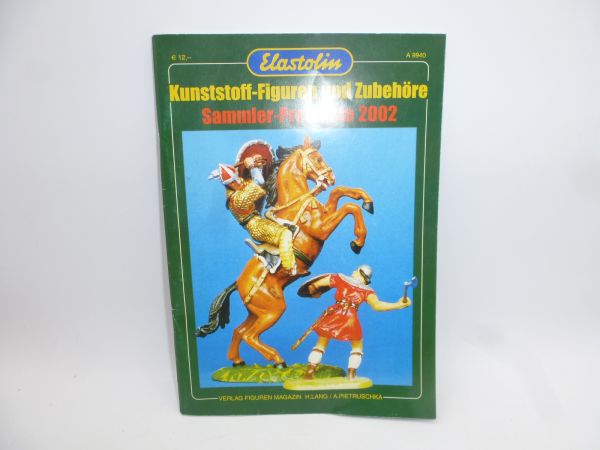 Elastolin Figuren + Zubehör Preisliste 2002, Verlag Figuren Magazin