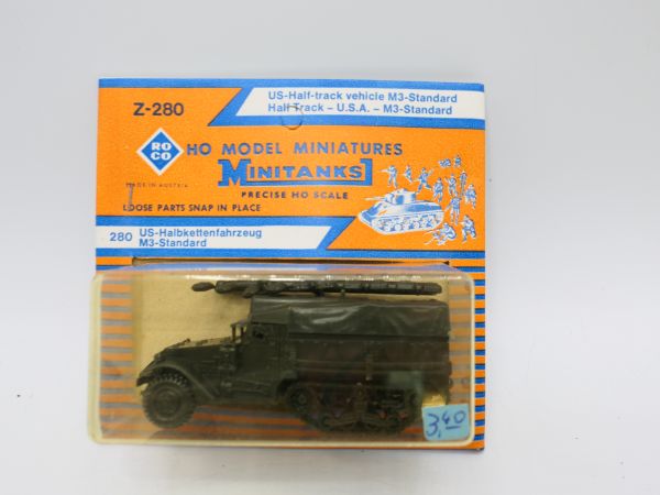 Roco Minitanks US half-track vehicle M3 Standard, No. Z 280 - orig. packaging