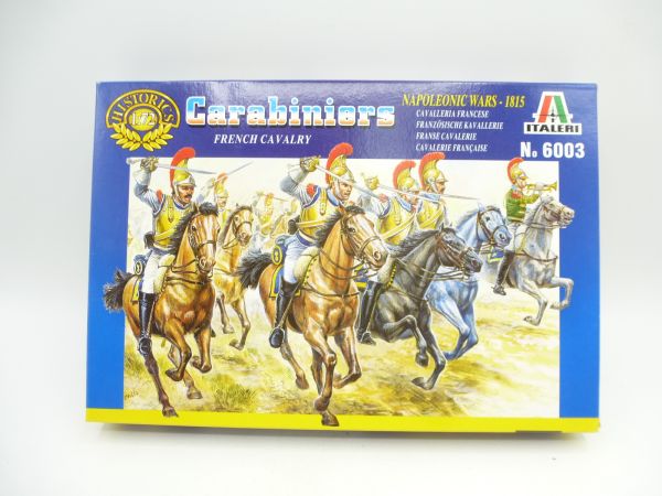 Italeri 1:72 Carabiniers, No. 6003 - orig. packaging, on cast
