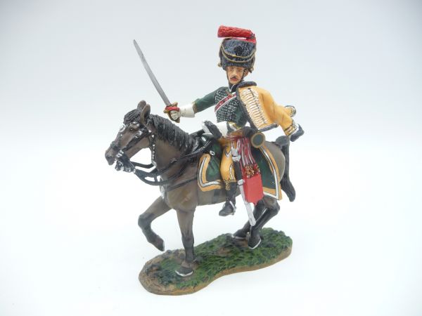 del Prado Officer, Burgus hussars 1813-14, Spanish guerrilla fighters # 081