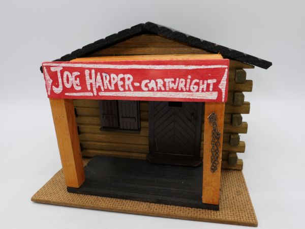 Elastolin Joe Harper Cartwright - seltenes Haus, siehe Fotos