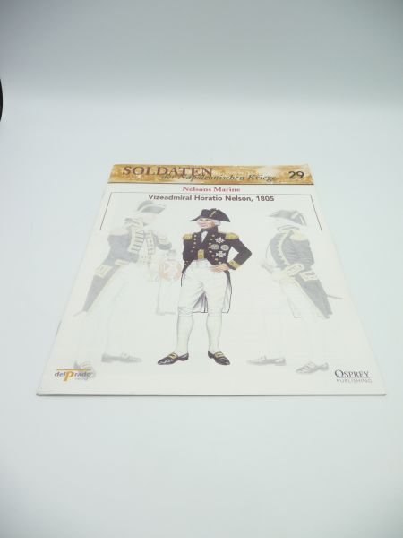 del Prado Booklet No. 29, Vice Admiral Horatio Nelson 1805 (15 pages)