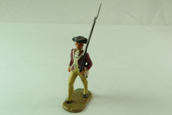 Elastolin 7 cm British Grenadiers, soldier marching, No. 9133