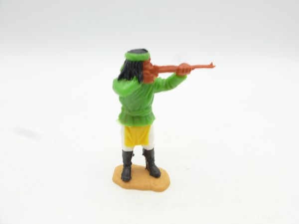 Timpo Toys Apache standing firing, neon green
