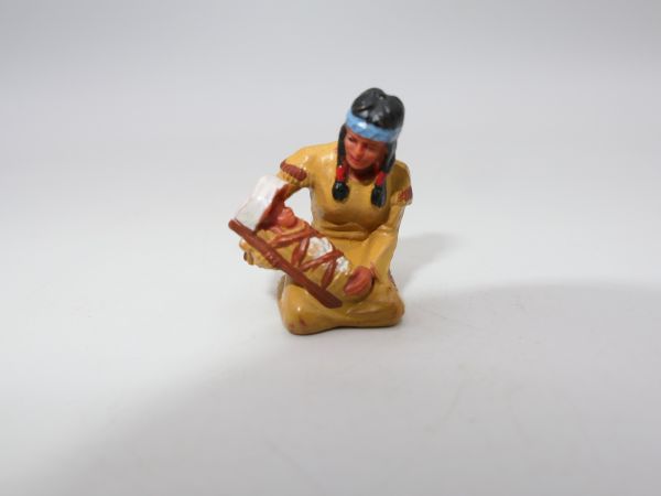 Elastolin 4 cm Indian woman with child, No. 6833