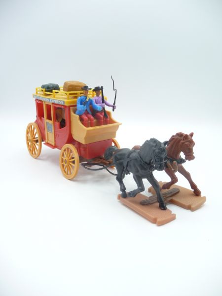 Plasty Stagecoach "Billy Western Express" - complete