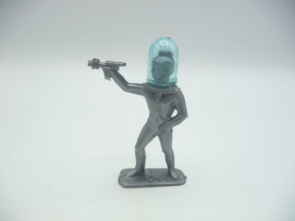 Astronaut walking with weapon (height 6,5 cm)
