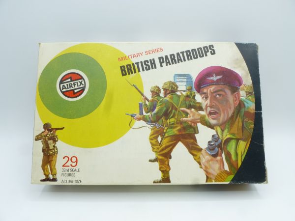 Airfix 1:32 British Paratroops, No. 51450-9 - orig. packaging, complete