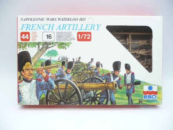 Esci 1:72 Nap. Wars, French Artillery, No. 234 - orig. packaging, figures on cast