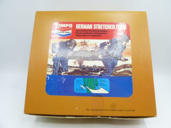 Timpo Toys Empty box, packaging "German Stretcher Team", Ref. Nr. 1044
