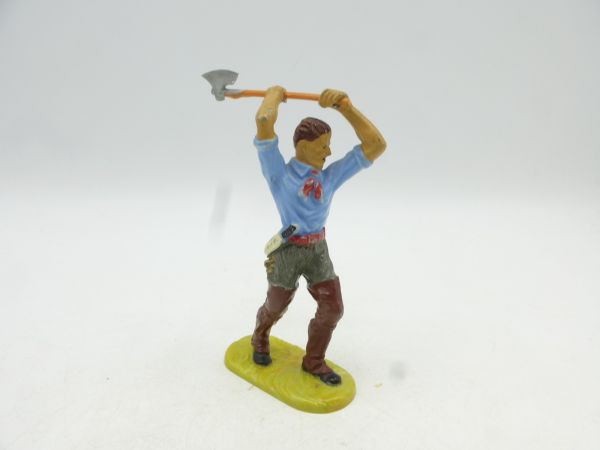 Modification 7 cm Cowboy with pickaxe - modification of a J-figure, great item