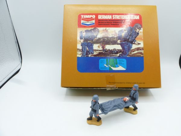 Timpo Toys Schüttbox / Händlerkarton mit Deutschen Bahrenträgern