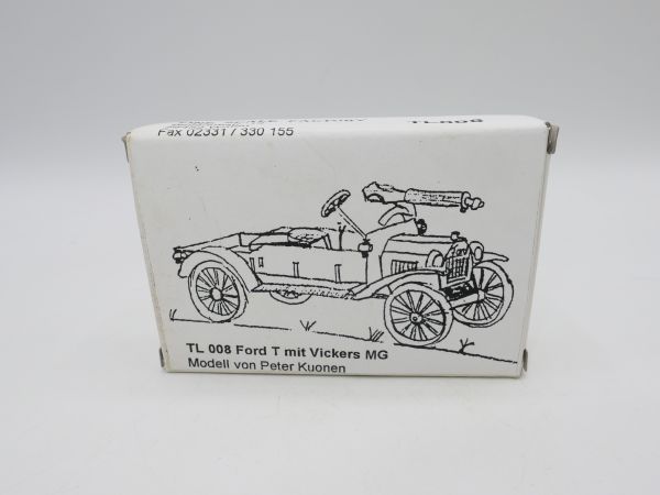 Fine Scale Factory Ford T with Vickers MG TL 008 - orig. packaging
