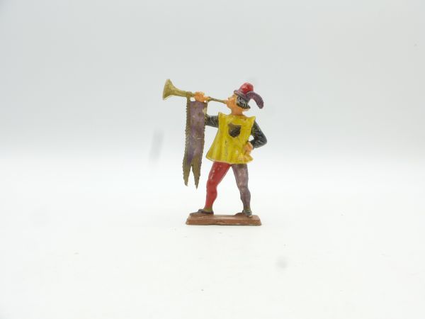 Starlux Fanfare player (herant d'armes), No. 6014 - early figure