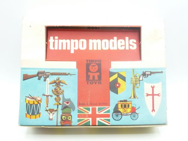 Timpo Toys Schüttkarton / Leerkarton - beklebt, s. Fotos, ansonsten sehr guter Zustand